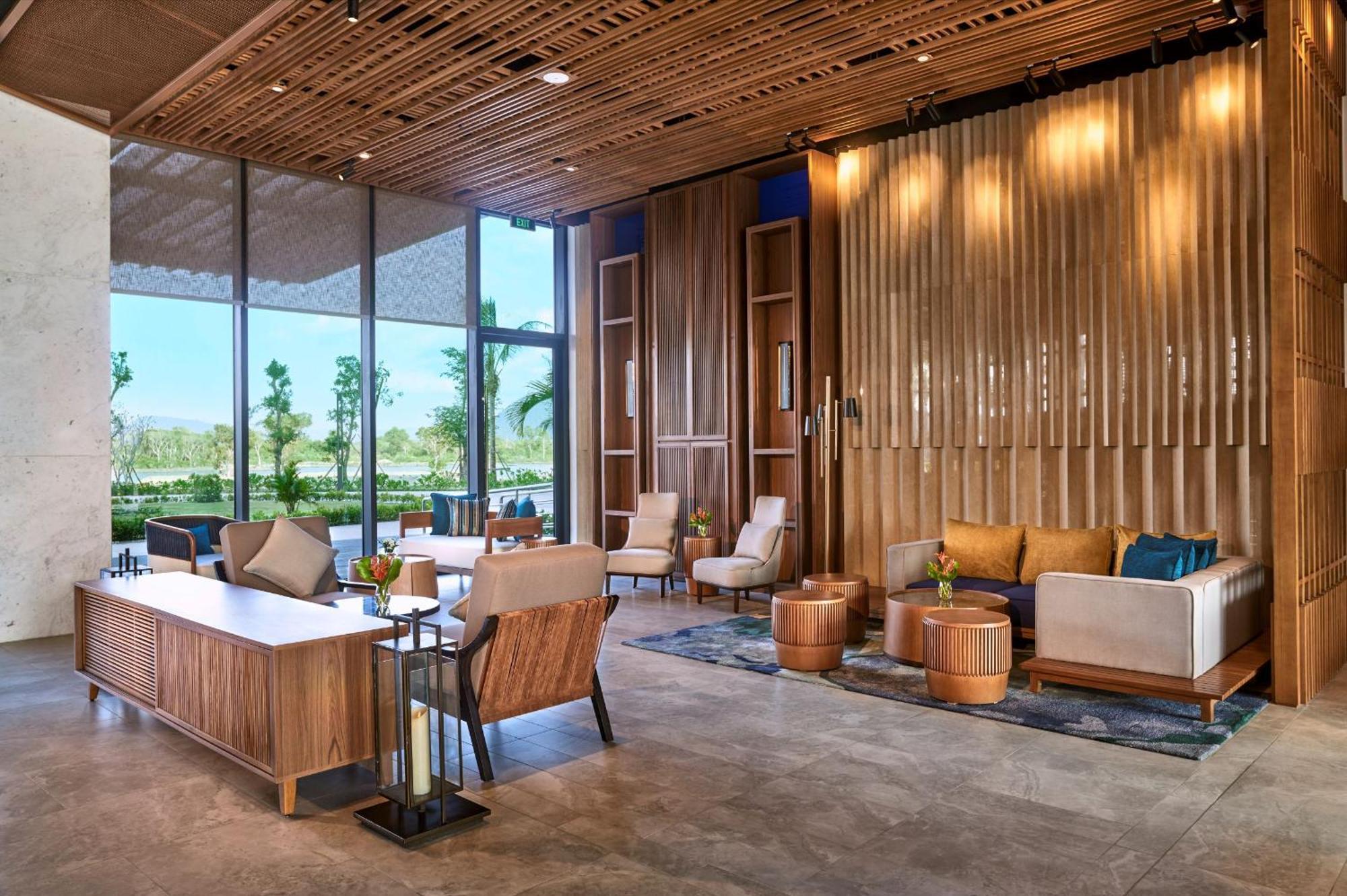Moevenpick Villas & Residences Phu Quoc Bagian luar foto The lobby of the hotel